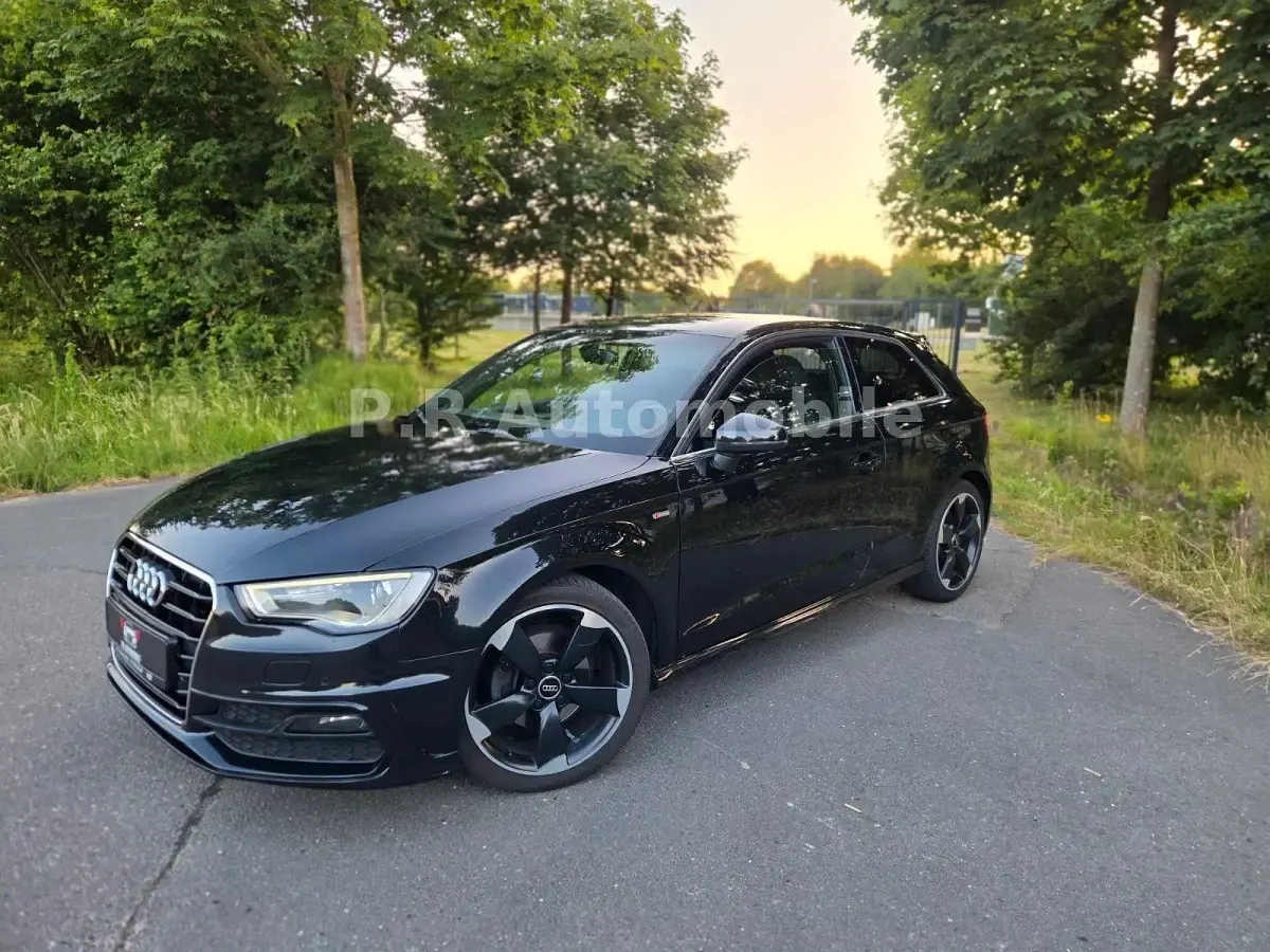 Gebraucht Audi A3 S-Line 122 PS (89 kW) 2014 Schwarz Coupé