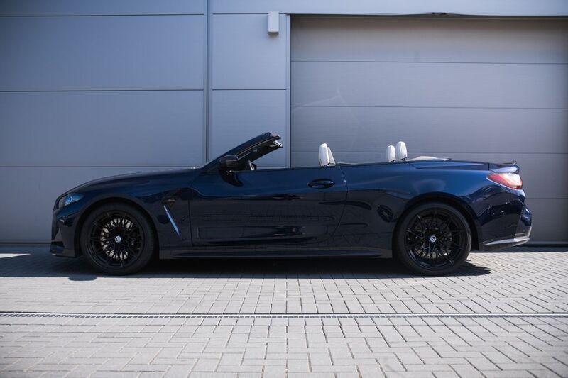 Tansanitblau ii metallic Gebraucht 2022 BMW M4 Cabriolet Competition Edition Cabrio | 83.900 € (Fairer Preis) - Bild 1/4