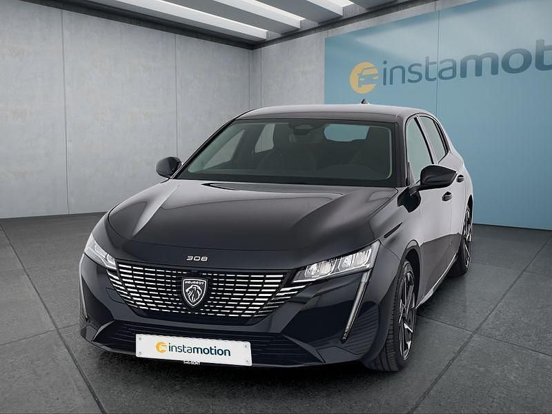 Schwarz Gebraucht 2023 Peugeot 308 Allure Kleinwagen | 24.199 € (Fairer Preis) - Bild 1/4