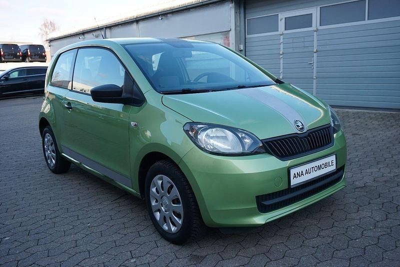 Gebraucht Skoda Citigo Active 60 PS (44 kW) 2012 Grün Kleinwagen