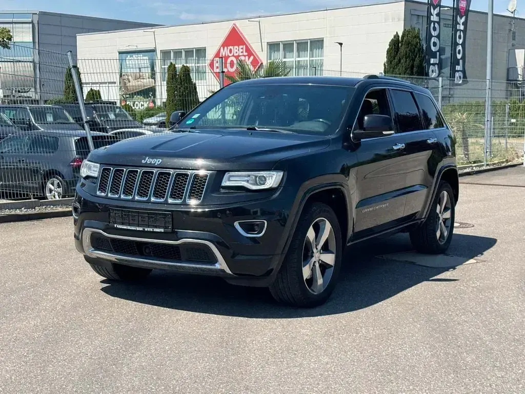 Gebraucht Jeep Grand Cherokee Overland 250 PS (183 kW) 2014 Schwarz SUV