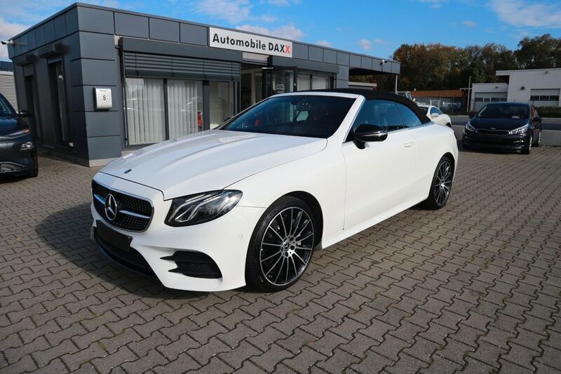 Weiß Gebraucht 2019 Mercedes E400 AMG Cabrio | 42.990 € (Superpreis) - Bild 1/4