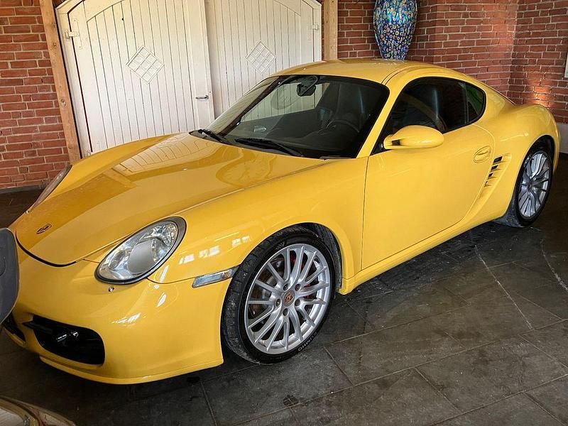 Gebraucht Porsche Cayman S 295 PS (216 kW) 2008 Speed gelb Coupé