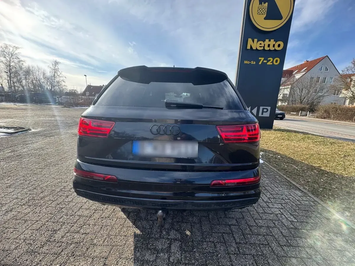 Gebraucht Audi Q7 S-Line 2017 Schwarz SUV