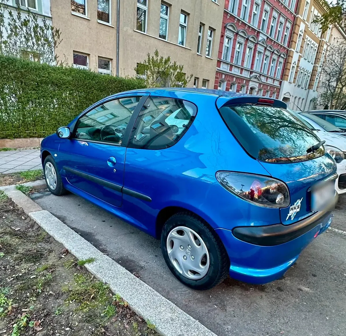 Gebraucht Peugeot 206 75 PS (55 kW) 2002 Blau Coupé