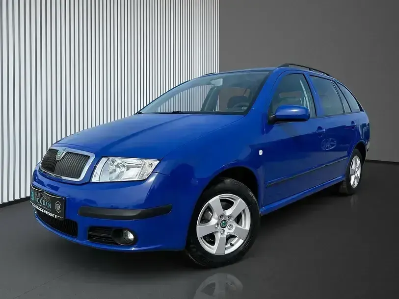 Gebraucht Skoda Fabia Ambiente 80 PS (58 kW) 2007 Blau Kombi
