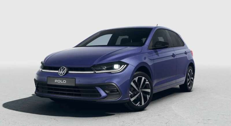 Violett (vibrant violet metallic) Neu 2025 VW Polo Goal Limousine | 30.222 € (Etwas zu teuer) - Bild 1/4