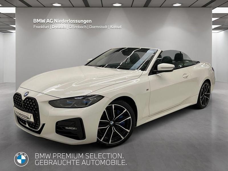 Weiß Gebraucht 2021 BMW 430 Cabriolet M Sport Cabrio | 44.880 € (Fairer Preis) - Bild 1/4