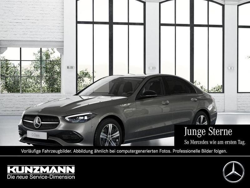 Mojavesilber metallic Gebraucht 2022 Mercedes C300 Avantgarde Limousine | 36.480 € (Superpreis) - Bild 1/4