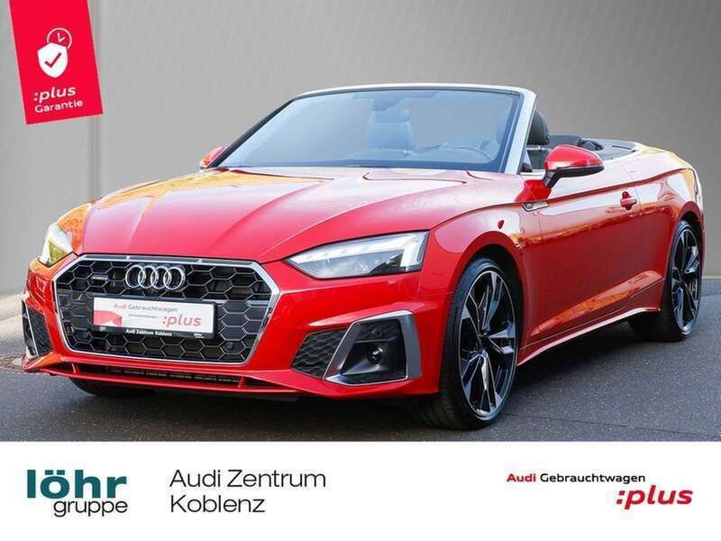 Progressivrot metallic Gebraucht 2024 Audi A5 Cabriolet S-Line Cabrio | 55.980 € (Fairer Preis) - Bild 1/3