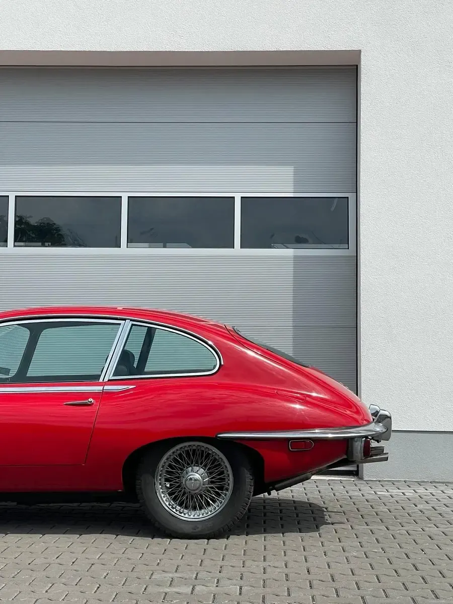 Gebraucht Jaguar E-Type 269 PS (197 kW) 1970 Rot Coupé