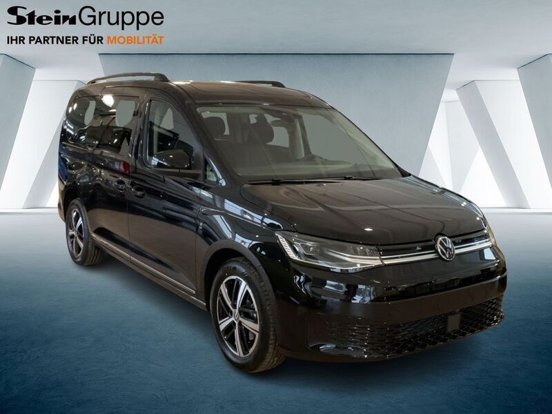 Gebraucht VW Caddy Maxi Dark Label 116 PS (85 kW) 2024 Deep black perleffekt Van / Kleinbus