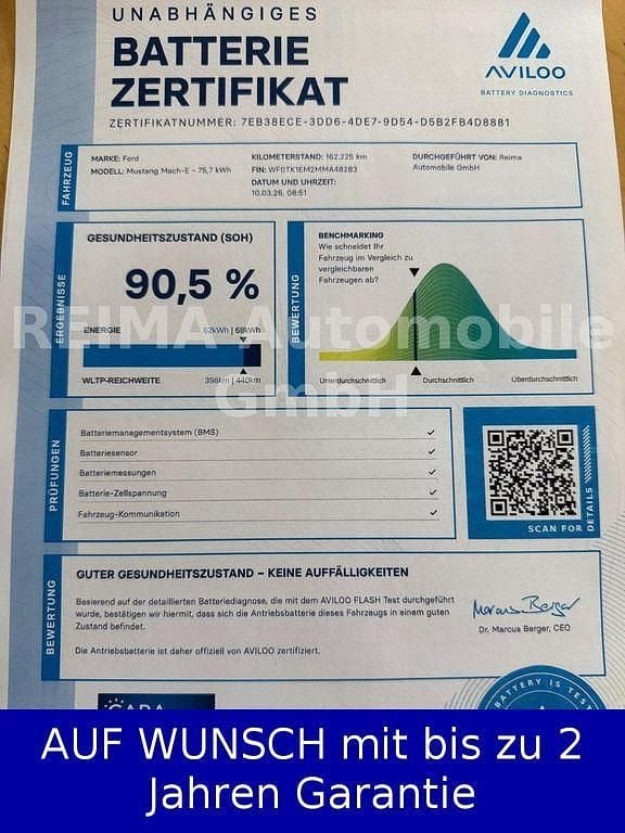 Gebraucht Ford Mustang 269 PS (197 kW) 2021 Schwarz Limousine