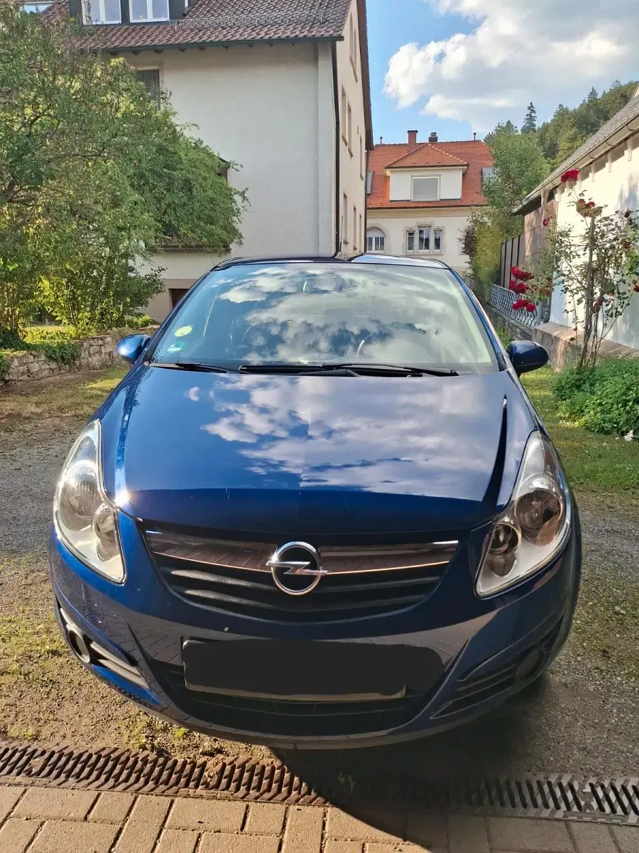 Gebraucht Opel Corsa Edition 89 PS (65 kW) 2007 Blau Kleinwagen