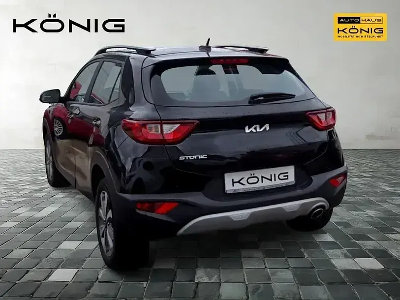 Gebraucht Kia Stonic Vision 101 PS (74 kW) 2023 Auroraschwarz metallic SUV