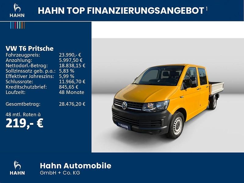 Gebraucht VW T6 150 PS (110 kW) 2018 Gelb Van