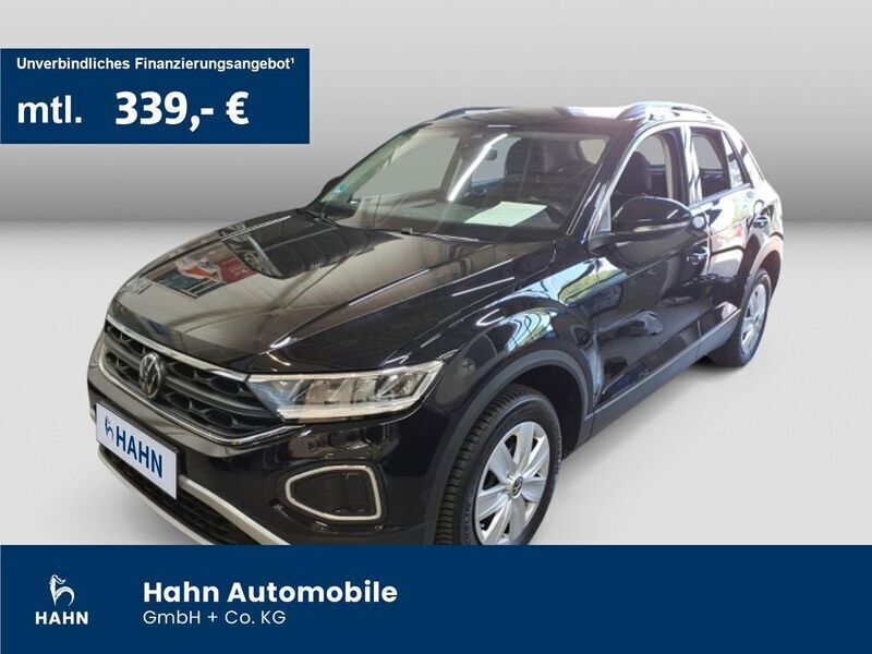 Schwarz Gebraucht 2022 VW T-Roc Life SUV | 26.430 € (Etwas zu teuer) - Bild 1/3