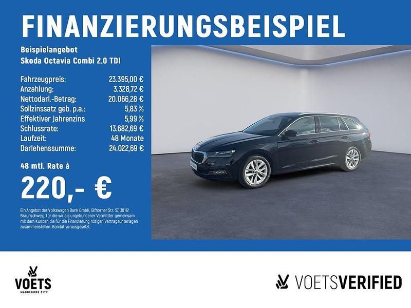 Gebraucht Skoda Octavia Style 150 PS (110 kW) 2022 Schwarz Kombi