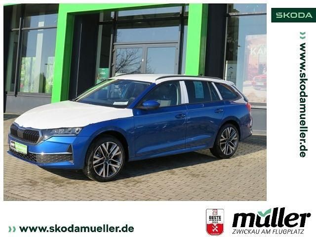 Raceblau metallic Neu 2025 Skoda Octavia Selection Kombi | 44.439 € - Bild 1/4