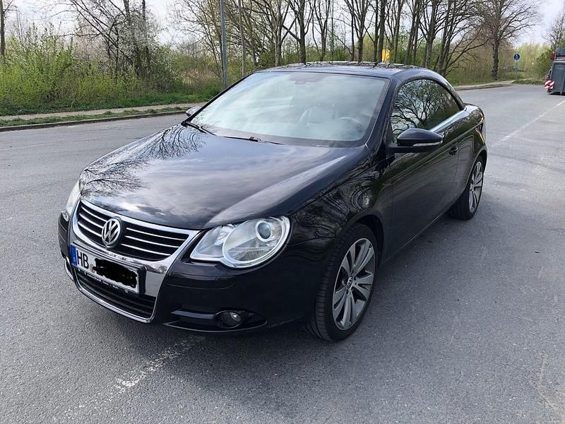 Gebraucht VW Eos Edition 200 PS (147 kW) 2009 Schwarz Cabrio