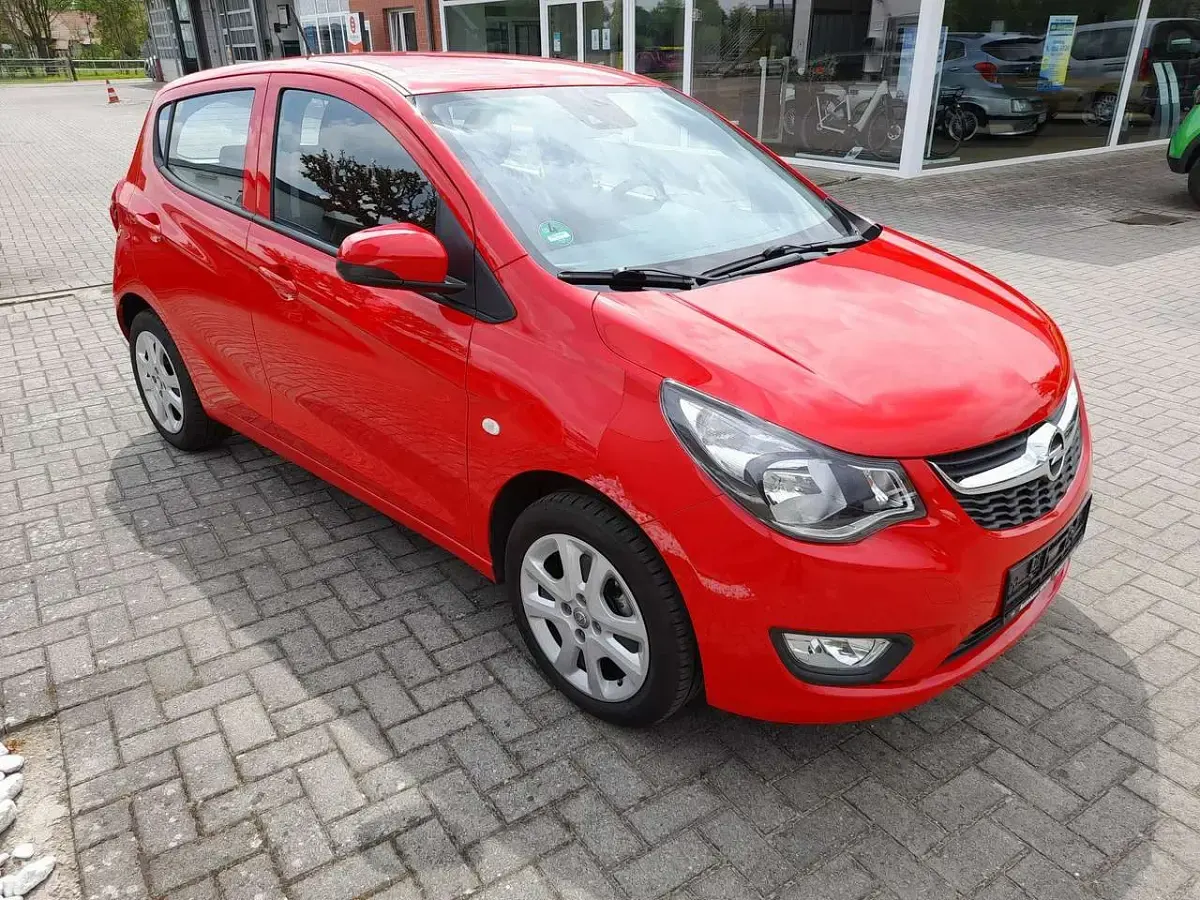Gebraucht Opel Karl Edition 75 PS (55 kW) 2016 Mohn rot Kleinwagen