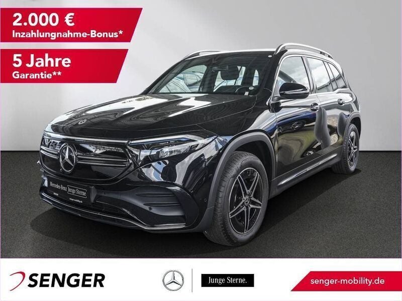 Schwarz Gebraucht 2024 Mercedes EQB300 AMG line SUV | 41.580 € (Teuer) - Bild 1/2