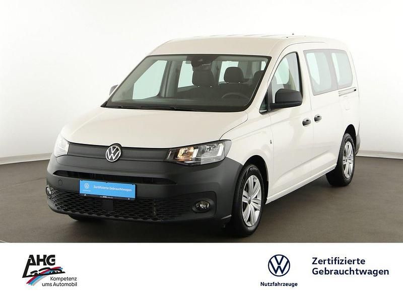 Weiß Gebraucht 2021 VW Caddy Maxi S Van / Kleinbus | 25.697 € (Fairer Preis) - Bild 1/4