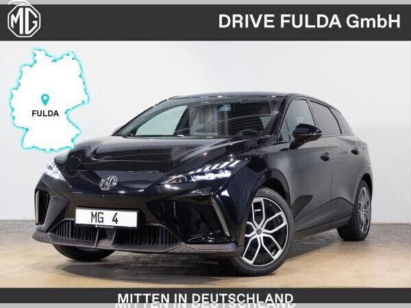 Schwarz (pebble black) Neu 2024 MG MG4 EV Luxury Kleinwagen | 42.640 € (Etwas zu teuer) - Bild 1/4