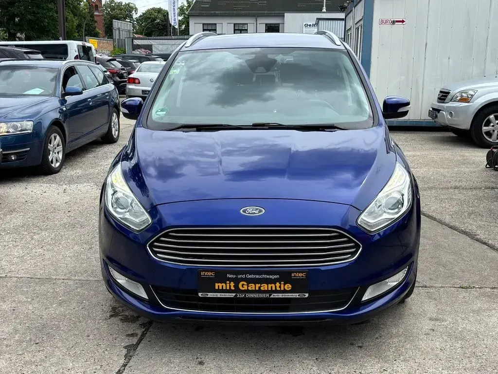 Gebraucht Ford Galaxy 150 PS (110 kW) 2015 Blau Van / Kleinbus