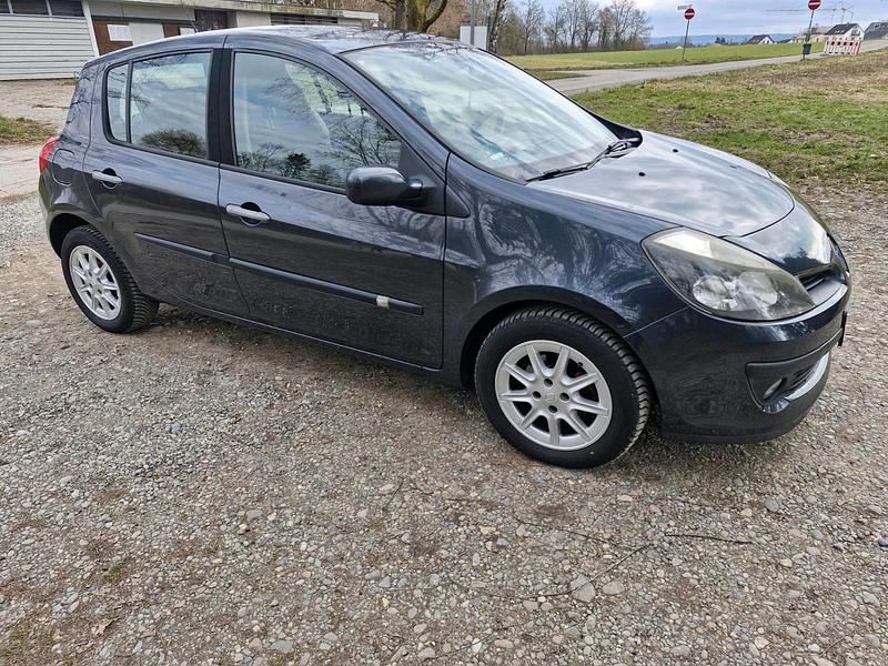 Gebraucht Renault Clio III 75 PS (55 kW) 2007 Schwarz Kleinwagen