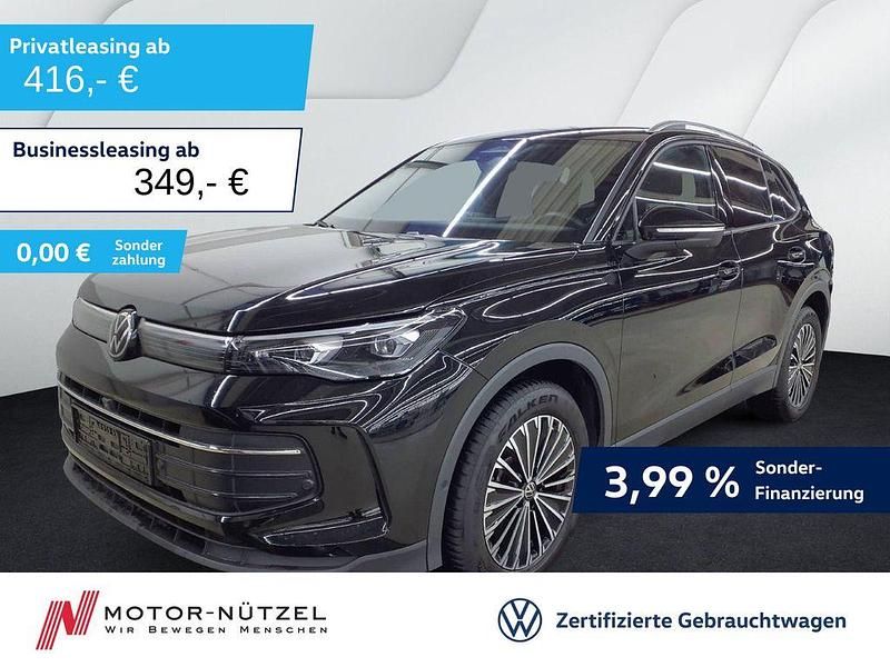 Grenadillschwarz metallic Gebraucht 2025 VW Tiguan Goal SUV | 38.630 € (Superpreis) - Bild 1/4