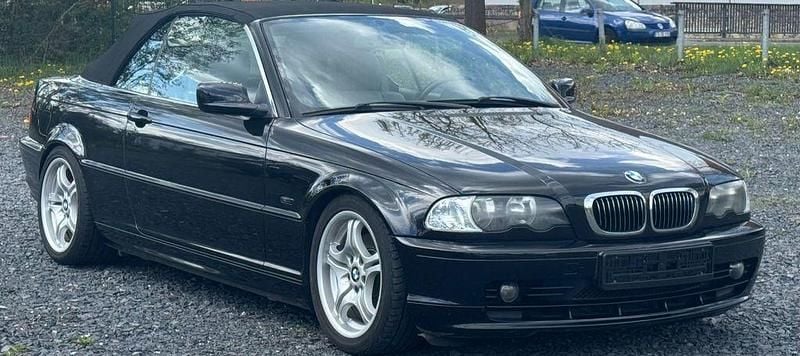 Schwarz Gebraucht 2001 BMW 320 Cabriolet Sport Line Cabrio | 6.700 € (Superpreis) - Bild 1/4