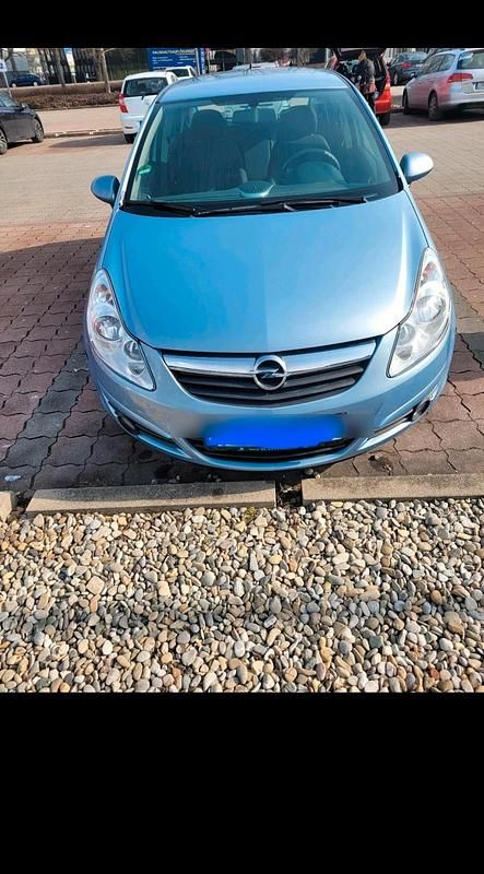 Blau Gebraucht 2009 Opel Corsa Limousine | 2.850 € (Fairer Preis) - Bild 1/4