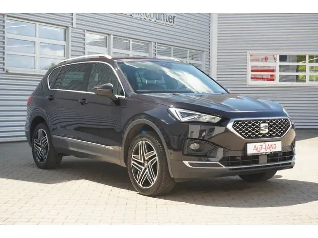 Gebraucht Seat Tarraco XCELLENCE 150 PS (110 kW) 2020 Deep black metallic (metallic) SUV