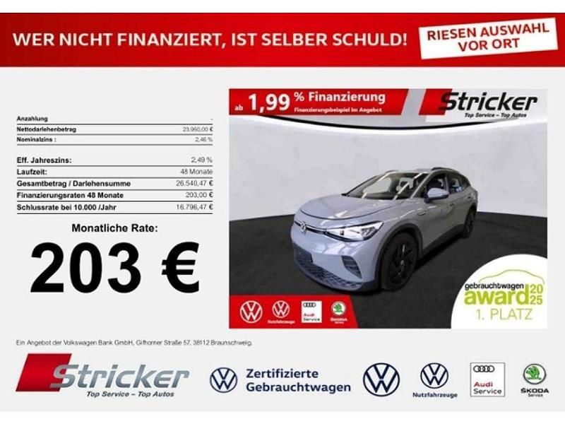 Mondsteingrau Gebraucht 2023 VW ID.4 SUV | 23.947 € (Superpreis) - Bild 1/3