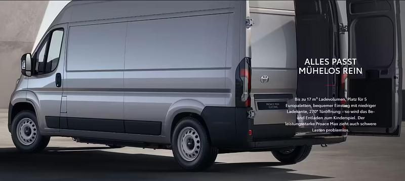 Neu Toyota Proace 179 PS (131 kW) 2026 Schwarz metallic Van / Kleinbus