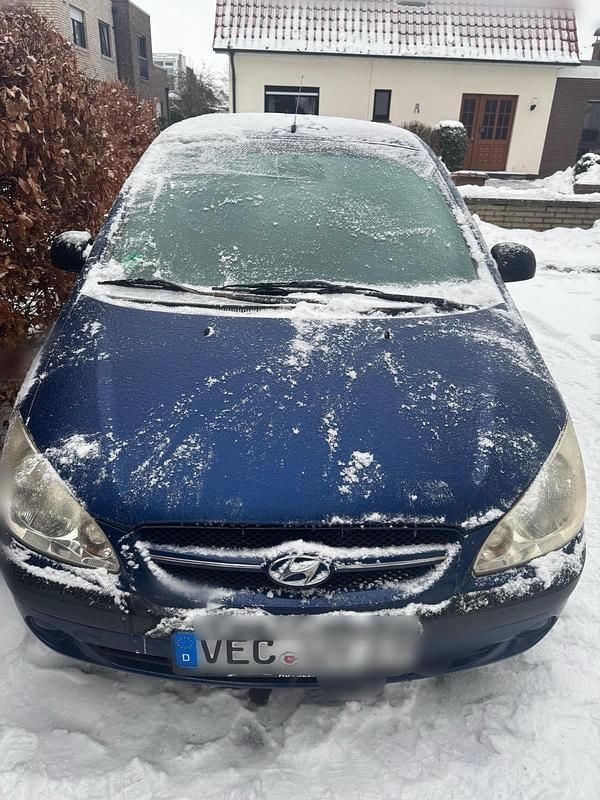 Blau Gebraucht 2006 Hyundai Getz Kleinwagen | 1.100 € (Guter Preis) - Bild 1/4