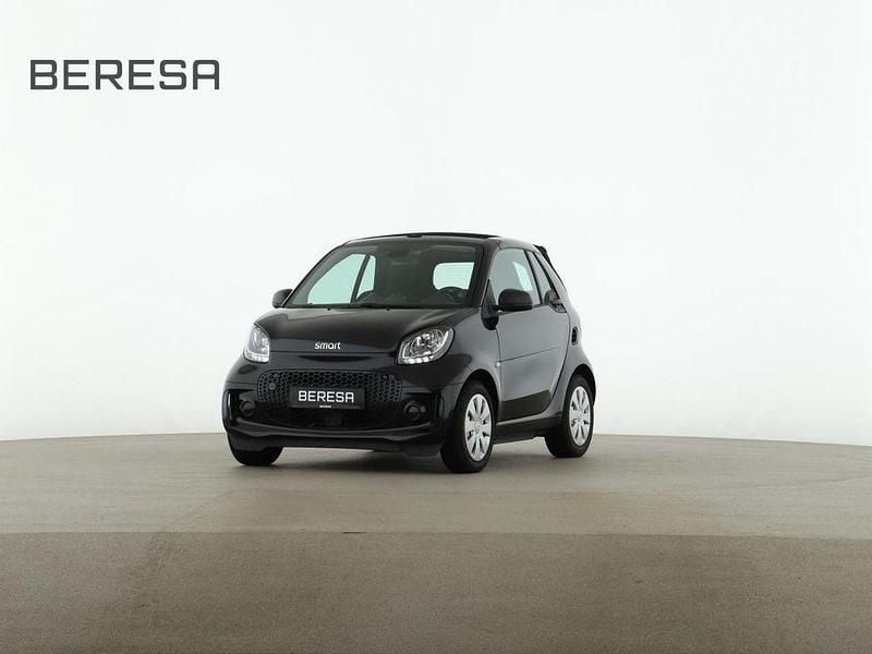 Schwarz Gebraucht 2022 Smart ForTwo Electric Drive Cabrio | 13.890 € (Fairer Preis) - Bild 1/4