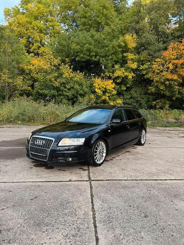 Schwarz Gebraucht 2007 Audi A6 S-Line Kombi | 5.999 € (Etwas zu teuer) - Bild 1/4