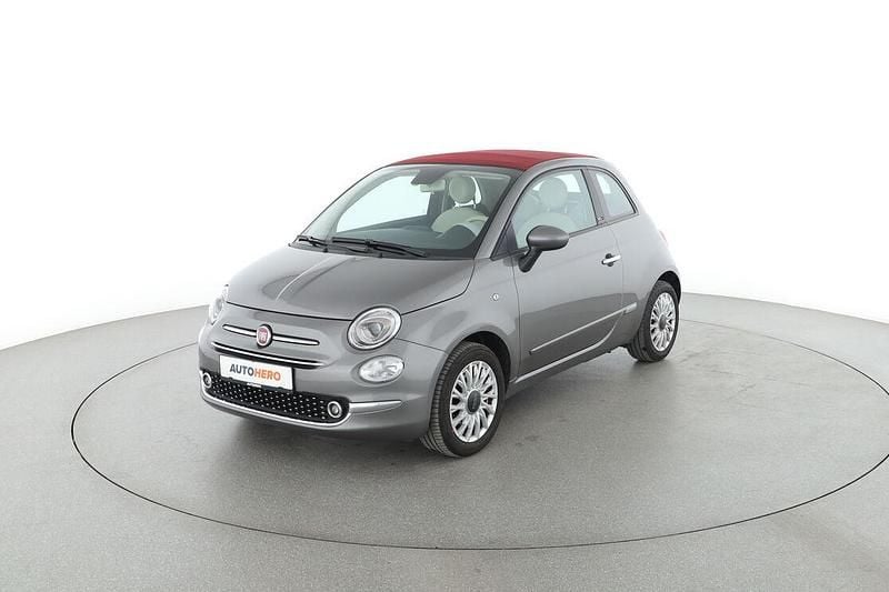 Grau Gebraucht 2020 Fiat 500C Lounge Cabrio | 12.600 € (Teuer) - Bild 1/3