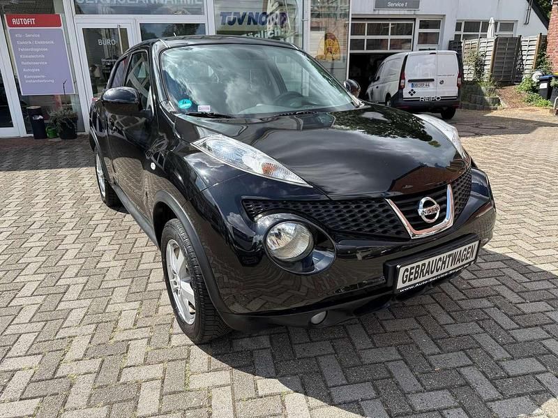 Schwarz Gebraucht 2013 Nissan Juke Acenta SUV | 8.990 € (Fairer Preis) - Bild 1/4