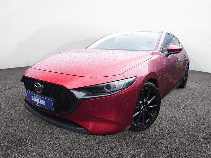 Soul red crystal Neu 2024 Mazda 3 Exclusive-Line Limousine | 31.990 € (Fairer Preis) - Bild 1/4