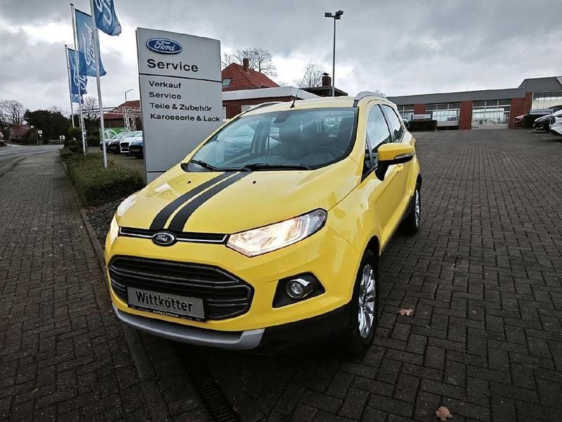Sonnengelb Gebraucht 2014 Ford Ecosport Titanium SUV | 6.590 € (Fairer Preis) - Bild 1/4