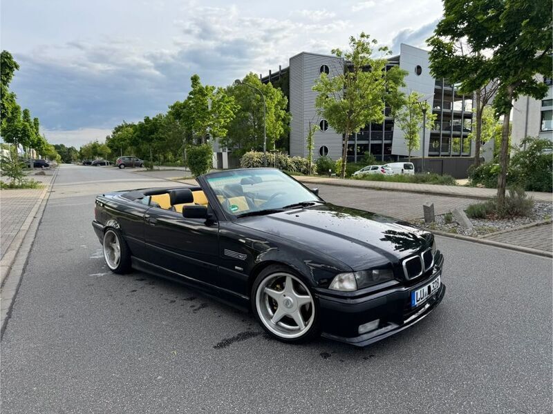 Schwarz Gebraucht 1997 BMW 328 Cabriolet Performance Cabrio | 9.299 € (Superpreis) - Bild 1/4