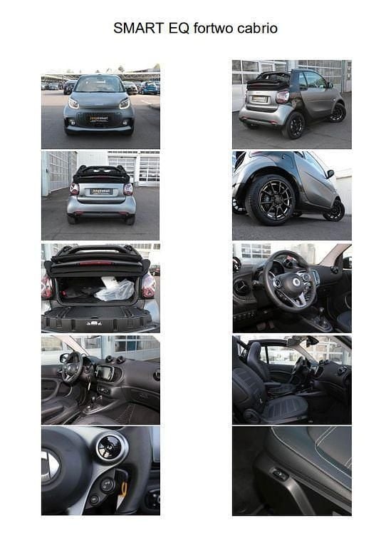 Grau Gebraucht 2022 Smart ForTwo Electric Drive Cabrio | 14.299 € (Fairer Preis) - Bild 1/1
