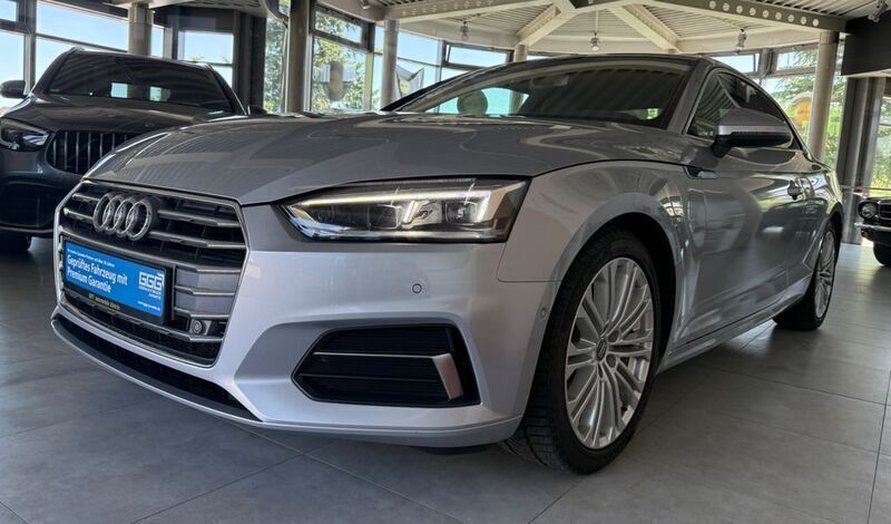 Silber Gebraucht 2018 Audi A5 Sport Coupé | 21.999 € (Superpreis) - Bild 1/4