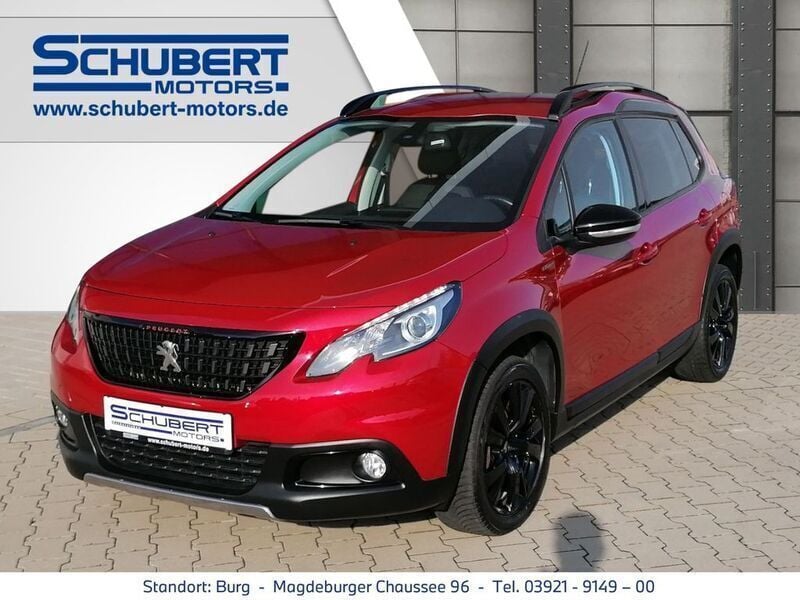 Rot Gebraucht 2017 Peugeot 2008 GT-line SUV | 12.490 € (Etwas zu teuer) - Bild 1/4