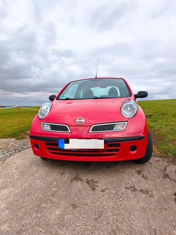 Gebraucht Nissan Micra Visia 65 PS (47 kW) 2008 Rot Limousine