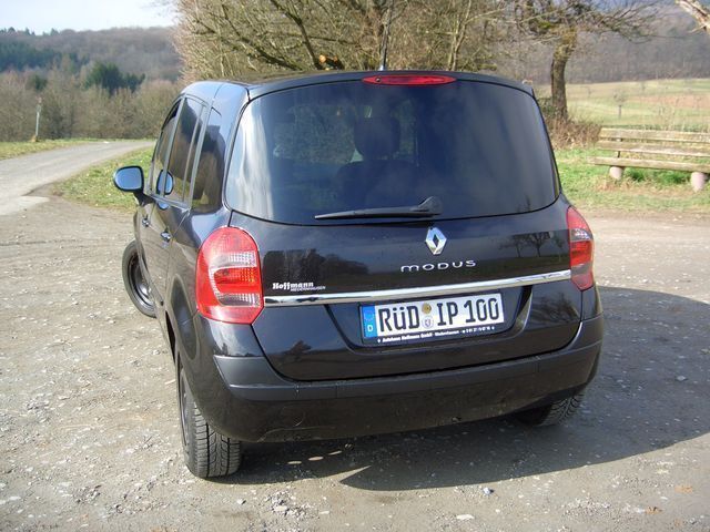 Gebraucht Renault Modus 113 PS (83 kW) 2008 Schwarz metallic Van / Kleinbus