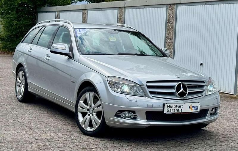 Silber Gebraucht 2008 Mercedes C220 Avantgarde Kombi | 7.400 € (Fairer Preis) - Bild 1/4